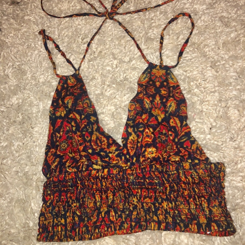 Cute boho crop top